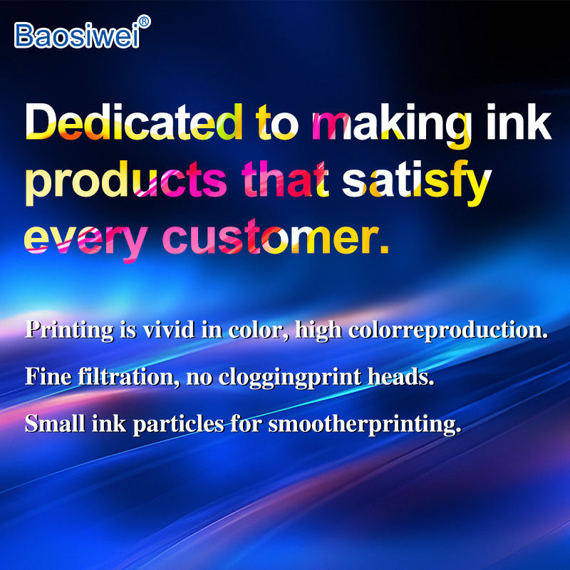 Baosiwei Eco Solvent Ink Подходит для различных голов печати / 8 цвета